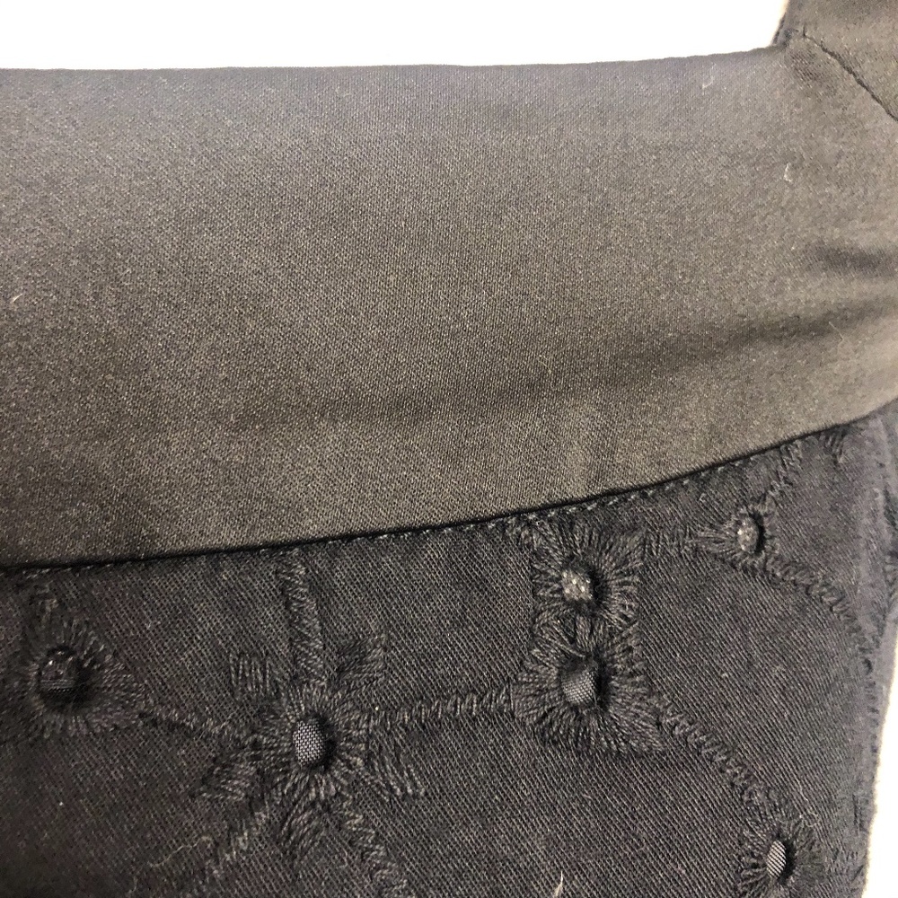 Forever black eyelet dress size small - Picture 3 of 5
